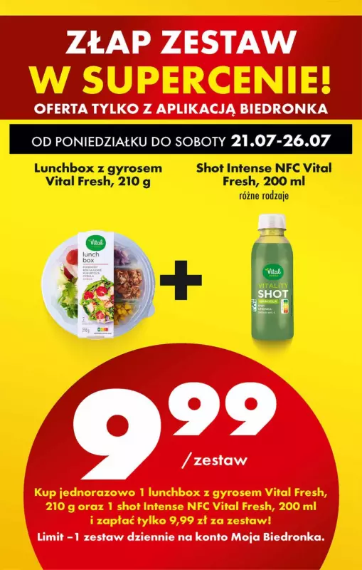Biedronka - gazetka promocyjna Od poniedziałku od poniedziałku 21.07 do niedzieli 27.07 - strona 82