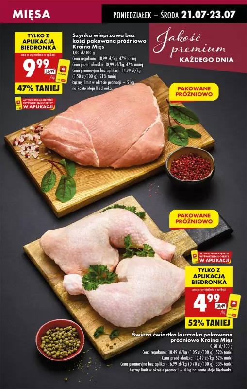 Biedronka - gazetka promocyjna Od poniedziałku, Z ladą tradycyjną od poniedziałku 21.07 do niedzieli 27.07 - strona 27