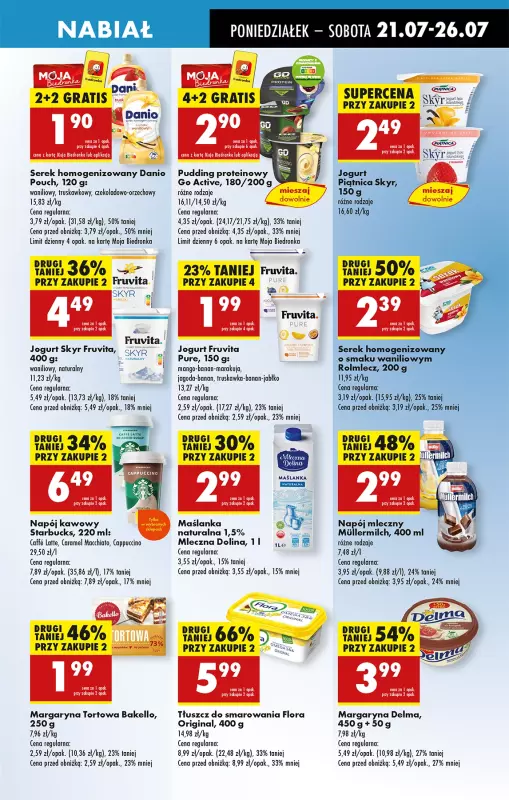 Biedronka - gazetka promocyjna Od poniedziałku, Z ladą tradycyjną od poniedziałku 21.07 do niedzieli 27.07 - strona 41