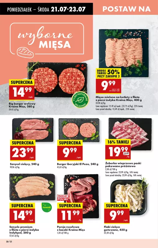Biedronka - gazetka promocyjna Od poniedziałku, Z ladą tradycyjną od poniedziałku 21.07 do niedzieli 27.07 - strona 28