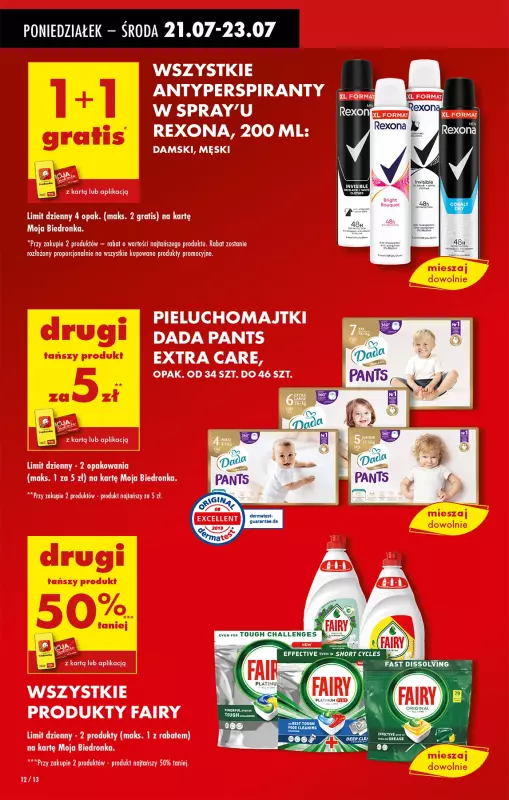 Biedronka - gazetka promocyjna Od poniedziałku, Z ladą tradycyjną od poniedziałku 21.07 do niedzieli 27.07 - strona 18