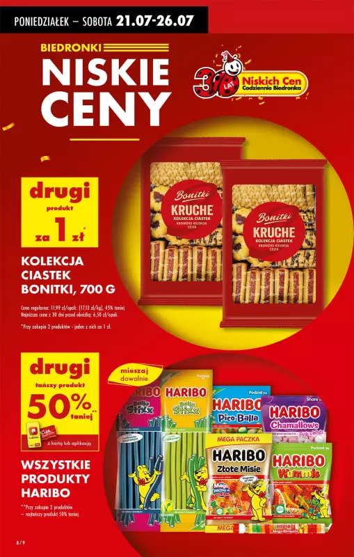 Biedronka - gazetka promocyjna Od poniedziałku, Z ladą tradycyjną od poniedziałku 21.07 do niedzieli 27.07 - strona 14