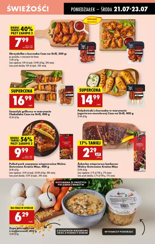 Biedronka - gazetka promocyjna Od poniedziałku, Z ladą tradycyjną od poniedziałku 21.07 do niedzieli 27.07 - strona 29