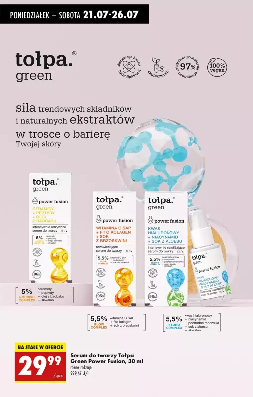 Biedronka - gazetka promocyjna Od poniedziałku, Z ladą tradycyjną od poniedziałku 21.07 do niedzieli 27.07 - strona 71