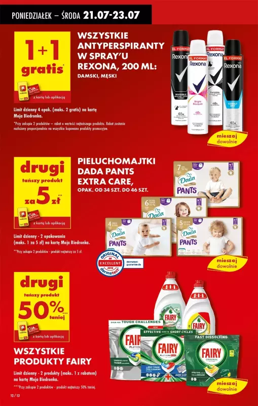Biedronka - gazetka promocyjna Od poniedziałku, Z ladą tradycyjną od poniedziałku 21.07 do niedzieli 27.07 - strona 18