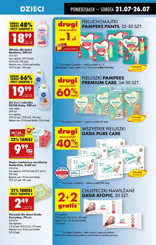 Biedronka - gazetka promocyjna Od poniedziałku, Z ladą tradycyjną od poniedziałku 21.07 do niedzieli 27.07 - strona 73