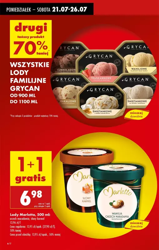 Biedronka - gazetka promocyjna Od poniedziałku, Z ladą tradycyjną od poniedziałku 21.07 do niedzieli 27.07 - strona 12