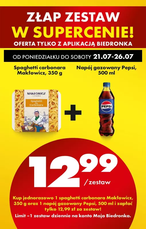 Biedronka - gazetka promocyjna Od poniedziałku, Z ladą tradycyjną   - strona 2