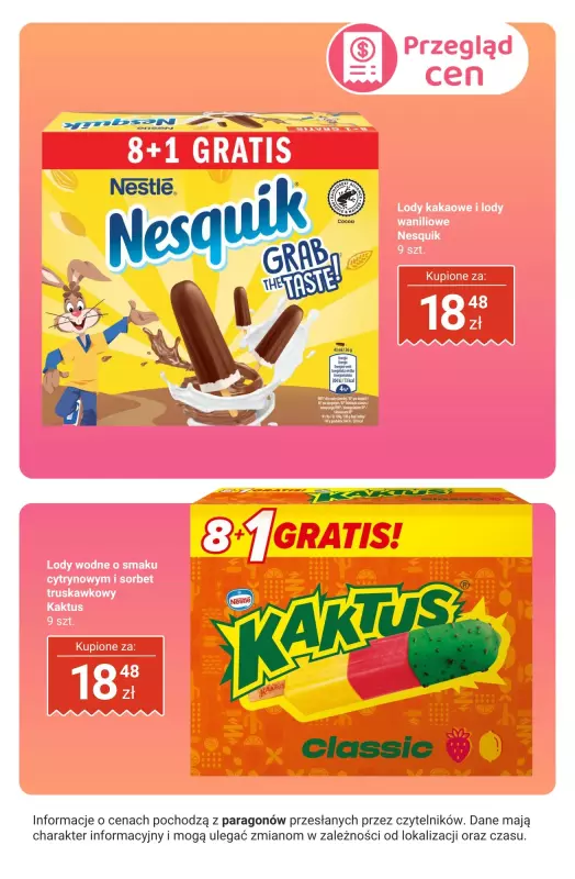 Biedronka - gazetka promocyjna Lody - przegląd cen od czwartku 24.07 do soboty 26.07 - strona 4