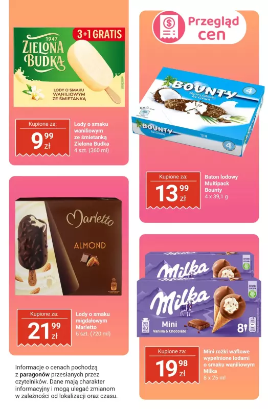 Biedronka - gazetka promocyjna Lody - przegląd cen od czwartku 24.07 do soboty 26.07 - strona 5