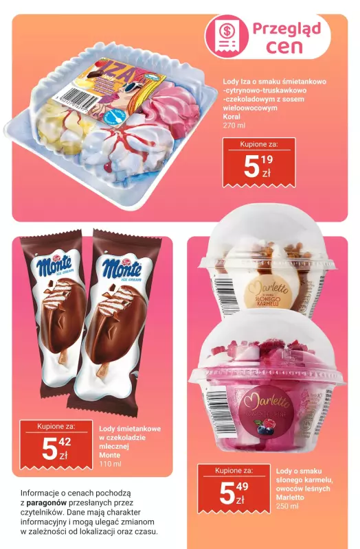 Biedronka - gazetka promocyjna Lody - przegląd cen od czwartku 24.07 do soboty 26.07 - strona 13