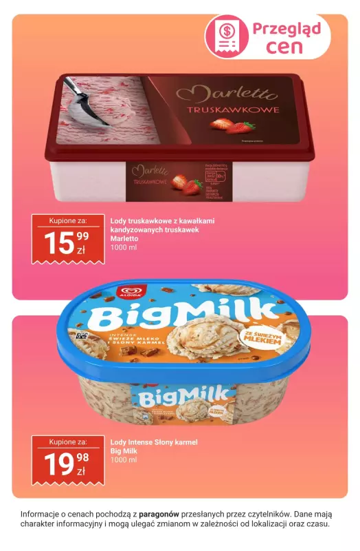 Biedronka - gazetka promocyjna Lody - przegląd cen od czwartku 24.07 do soboty 26.07 - strona 7