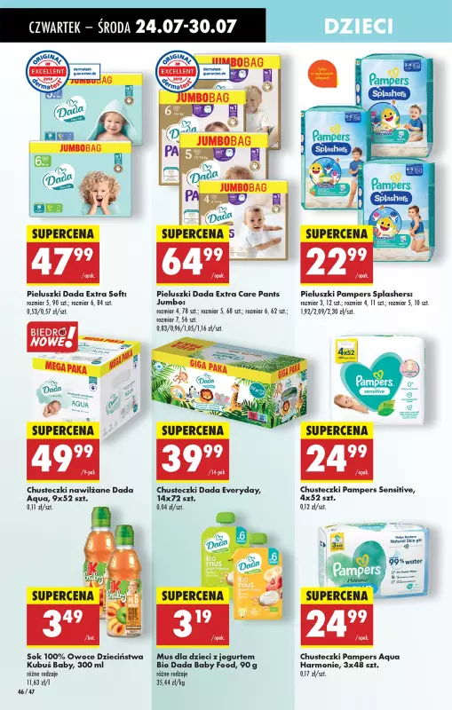 Biedronka - gazetka promocyjna Od czwartku od czwartku 24.07 do środy 30.07 - strona 66