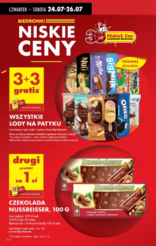 Biedronka - gazetka promocyjna Od czwartku od czwartku 24.07 do środy 30.07 - strona 8