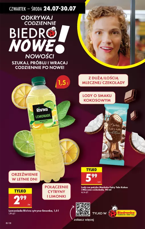 Biedronka - gazetka promocyjna Od czwartku od czwartku 24.07 do środy 30.07 - strona 44
