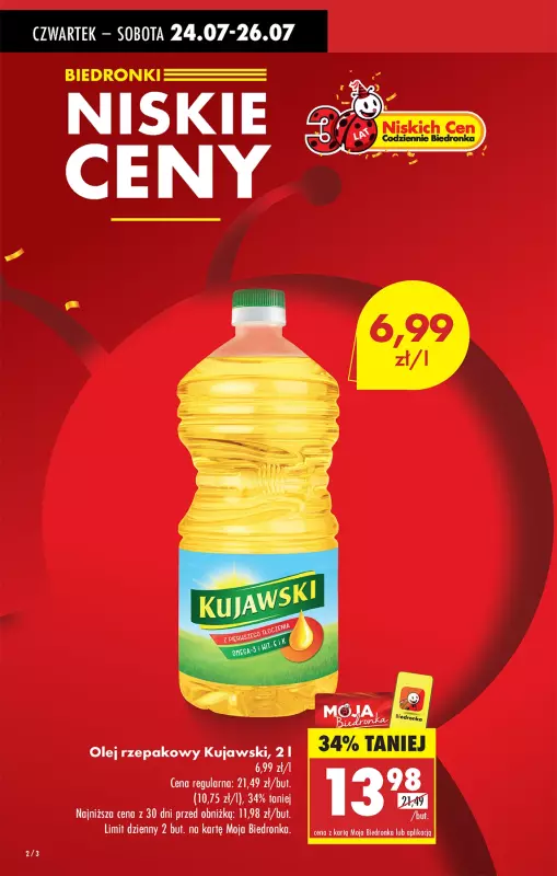 Biedronka - gazetka promocyjna Od czwartku od czwartku 24.07 do środy 30.07 - strona 4