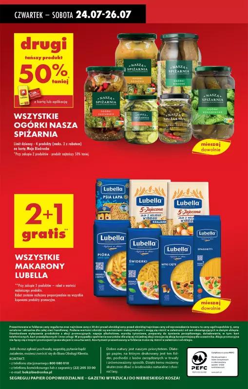 Biedronka - gazetka promocyjna Od czwartku od czwartku 24.07 do środy 30.07 - strona 72