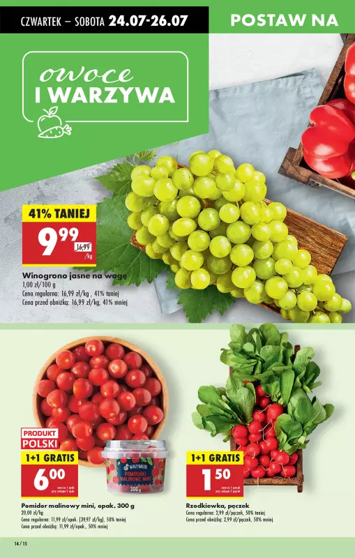 Biedronka - gazetka promocyjna Od czwartku od czwartku 24.07 do środy 30.07 - strona 18