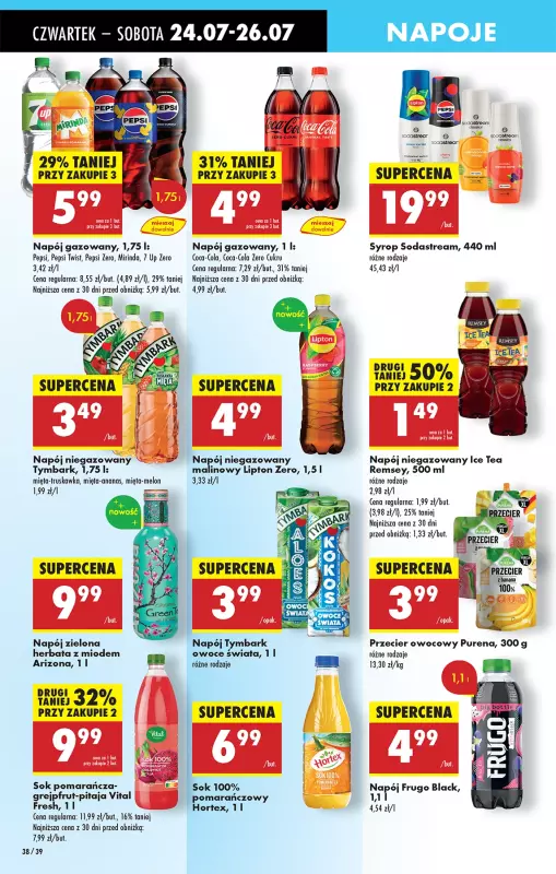 Biedronka - gazetka promocyjna Od czwartku od czwartku 24.07 do środy 30.07 - strona 54