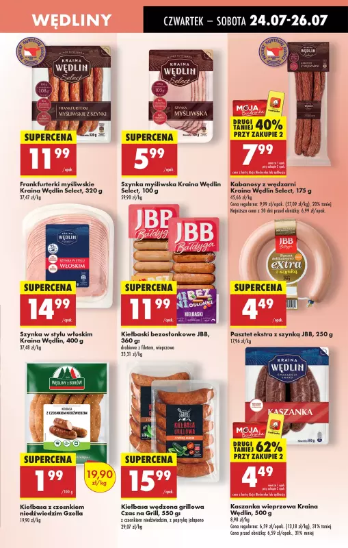 Biedronka - gazetka promocyjna Od czwartku od czwartku 24.07 do środy 30.07 - strona 39