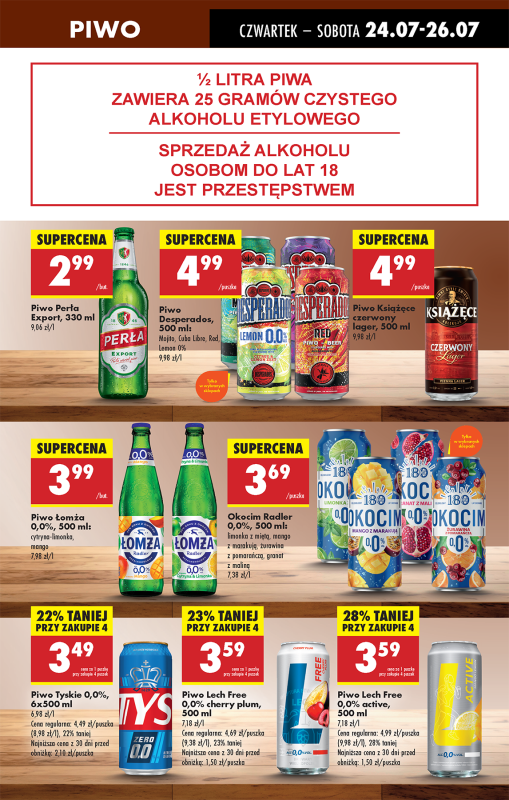 Biedronka - gazetka promocyjna Od czwartku, Z ladą tradycyjną od czwartku 24.07 do środy 30.07 - strona 59