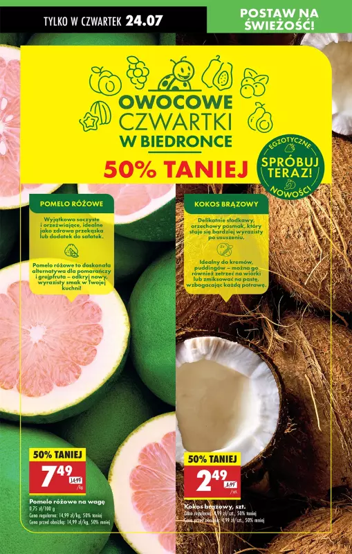 Biedronka - gazetka promocyjna Od czwartku, Z ladą tradycyjną od czwartku 24.07 do środy 30.07 - strona 21