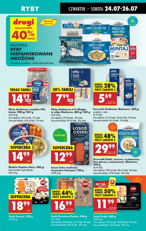 Biedronka - gazetka promocyjna Od czwartku, Z ladą tradycyjną od czwartku 24.07 do środy 30.07 - strona 35