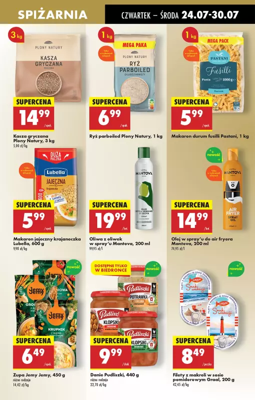 Biedronka - gazetka promocyjna Od czwartku, Z ladą tradycyjną od czwartku 24.07 do środy 30.07 - strona 51