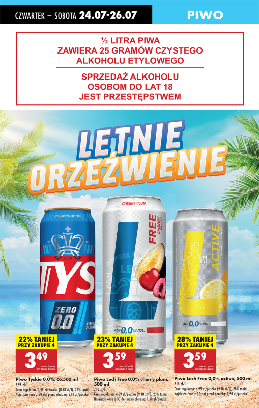 Biedronka - gazetka promocyjna Od czwartku, Z ladą tradycyjną od czwartku 24.07 do środy 30.07 - strona 57