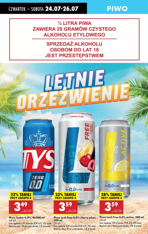 Biedronka - gazetka promocyjna Od czwartku, Z ladą tradycyjną od czwartku 24.07 do środy 30.07 - strona 57