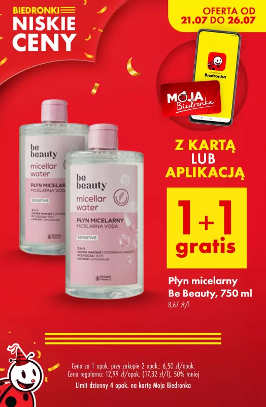 Biedronka - gazetka promocyjna Promocje z kartą Moja Biedronka! od czwartku 24.07 do soboty 26.07 - strona 3