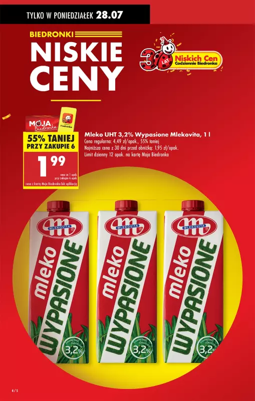 Biedronka - gazetka promocyjna Od poniedziałku od poniedziałku 28.07 do niedzieli 03.08 - strona 8