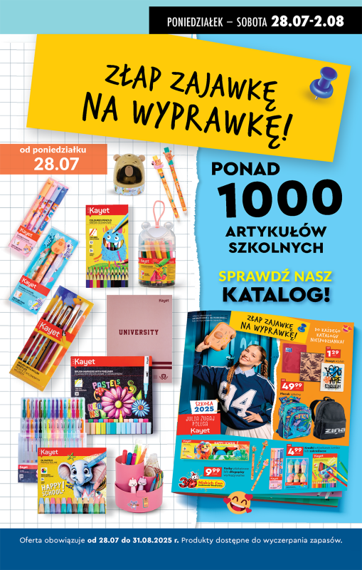 Biedronka - gazetka promocyjna Od poniedziałku od poniedziałku 28.07 do niedzieli 03.08 - strona 82