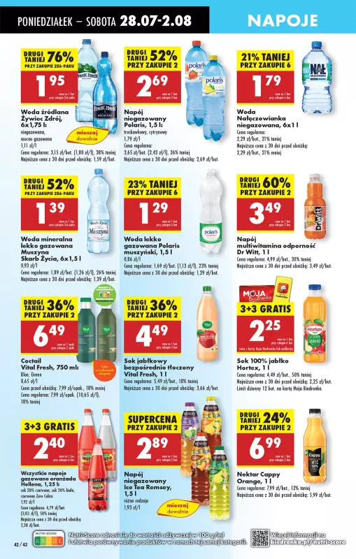 Biedronka - gazetka promocyjna Od poniedziałku od poniedziałku 28.07 do niedzieli 03.08 - strona 60