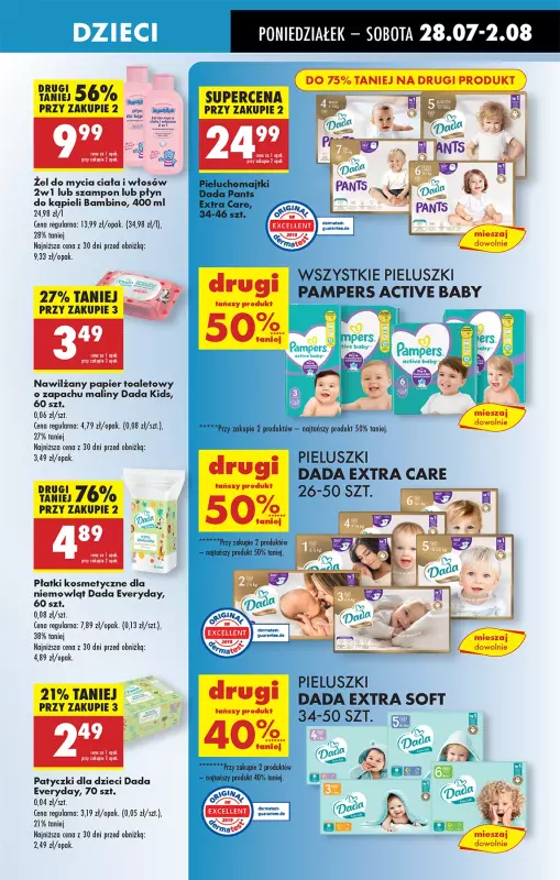 Biedronka - gazetka promocyjna Od poniedziałku od poniedziałku 28.07 do niedzieli 03.08 - strona 73