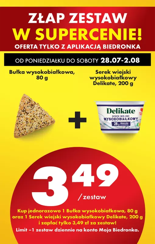 Biedronka - gazetka promocyjna Od poniedziałku od poniedziałku 28.07 do niedzieli 03.08 - strona 4