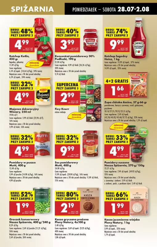 Biedronka - gazetka promocyjna Od poniedziałku od poniedziałku 28.07 do niedzieli 03.08 - strona 45