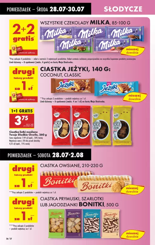 Biedronka - gazetka promocyjna Od poniedziałku, Z ladą tradycyjną od poniedziałku 28.07 do niedzieli 03.08 - strona 52