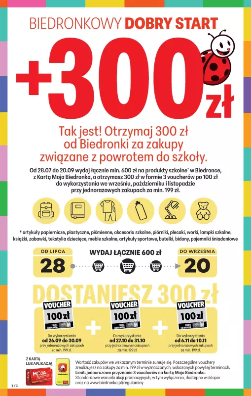 Biedronka - gazetka promocyjna Od poniedziałku, Z ladą tradycyjną od poniedziałku 28.07 do niedzieli 03.08 - strona 6