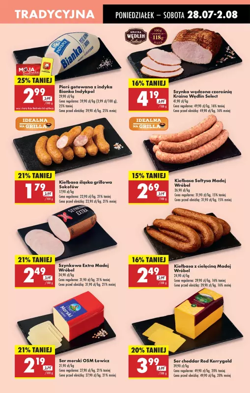 Biedronka - gazetka promocyjna Od poniedziałku, Z ladą tradycyjną od poniedziałku 28.07 do niedzieli 03.08 - strona 29