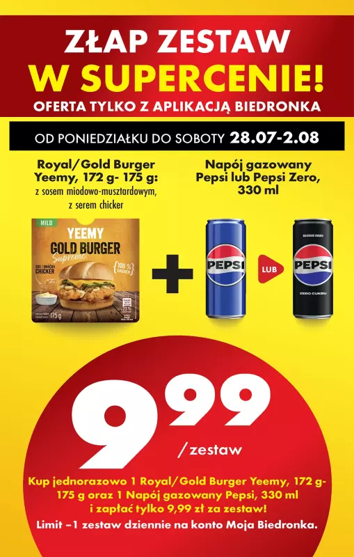 Biedronka - gazetka promocyjna Od poniedziałku, Z ladą tradycyjną od poniedziałku 28.07 do niedzieli 03.08 - strona 5