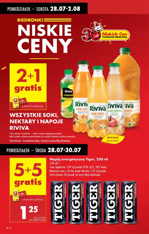 Biedronka - gazetka promocyjna Od poniedziałku, Z ladą tradycyjną od poniedziałku 28.07 do niedzieli 03.08 - strona 14