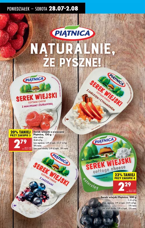 Biedronka - gazetka promocyjna Od poniedziałku, Z ladą tradycyjną od poniedziałku 28.07 do niedzieli 03.08 - strona 36