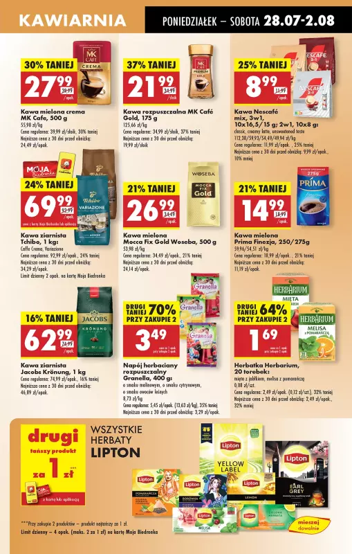Biedronka - gazetka promocyjna Od poniedziałku, Z ladą tradycyjną od poniedziałku 28.07 do niedzieli 03.08 - strona 59