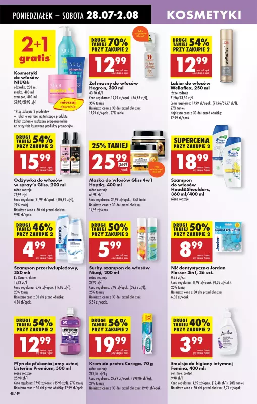 Biedronka - gazetka promocyjna Od poniedziałku, Z ladą tradycyjną od poniedziałku 28.07 do niedzieli 03.08 - strona 68