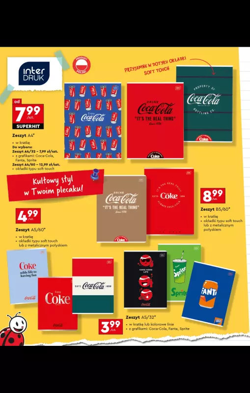 Biedronka - gazetka promocyjna Oferta Back To School - Złap zajawkę na wyprawkę!  do niedzieli 31.08 - strona 72