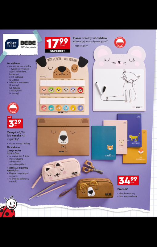 Biedronka - gazetka promocyjna Oferta Back To School - Złap zajawkę na wyprawkę!  do niedzieli 31.08 - strona 66