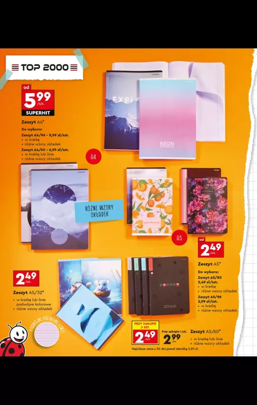 Biedronka - gazetka promocyjna Oferta Back To School - Złap zajawkę na wyprawkę!  do niedzieli 31.08 - strona 80
