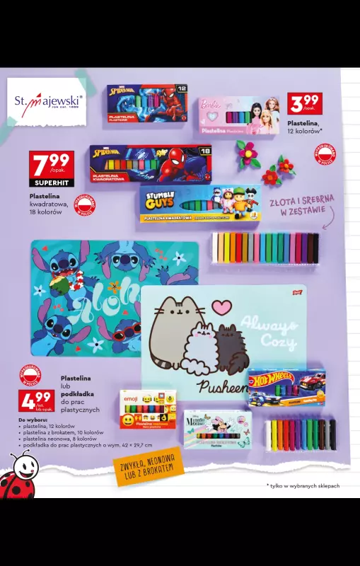 Biedronka - gazetka promocyjna Oferta Back To School - Złap zajawkę na wyprawkę!  do niedzieli 31.08 - strona 48