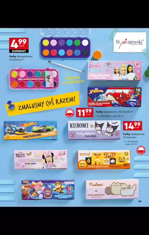 Biedronka - gazetka promocyjna Oferta Back To School - Złap zajawkę na wyprawkę!  do niedzieli 31.08 - strona 49